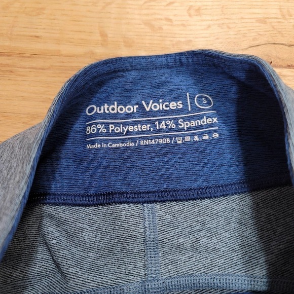Outdoor Voices Blue Leggings Small - Picture 5 of 6